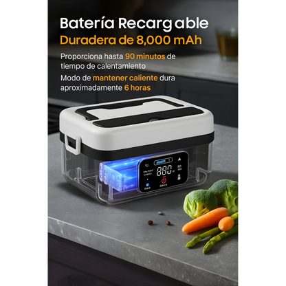 Lonchera electrica inalambrica-Power Bank