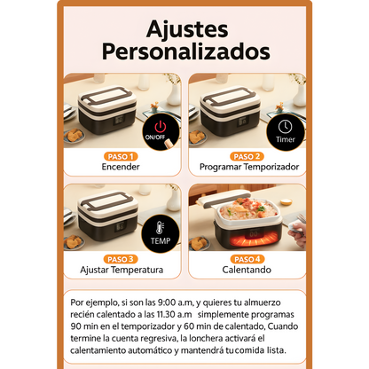 Lonchera electrica inalambrica-Power Bank